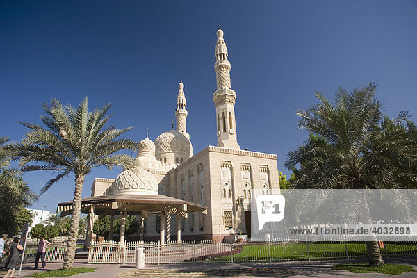 Jumeirah Moschee  Dubai  Vereinigte Arabische Emirate  Südwest Asien