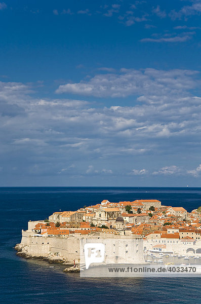 Altstadt und Weltkulturerbe Dubrovnik  Ragusa  Dubrovnik-Neretva  Dalmatien  Kroatien  Europa