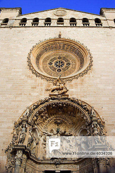 Palma de Mallorca  Basilica de San Francesc (1281–1317). Balearen  Spanien  Europa