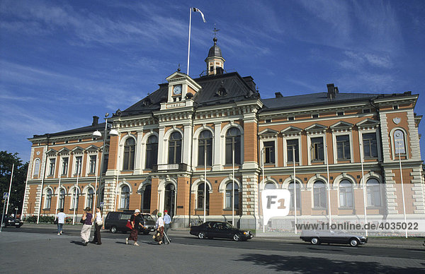 Rathaus von Kuopio  Karelien  Finnland  Skandinavien  Europa