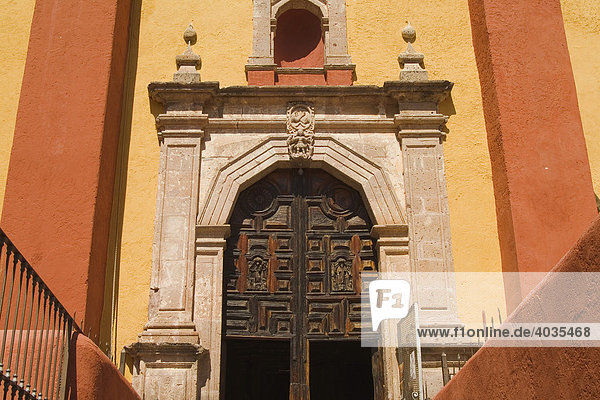 San Roque church  historic town of Guanajuato  UNESCO World Heritage Site  Province of Guanajuato  Mexico