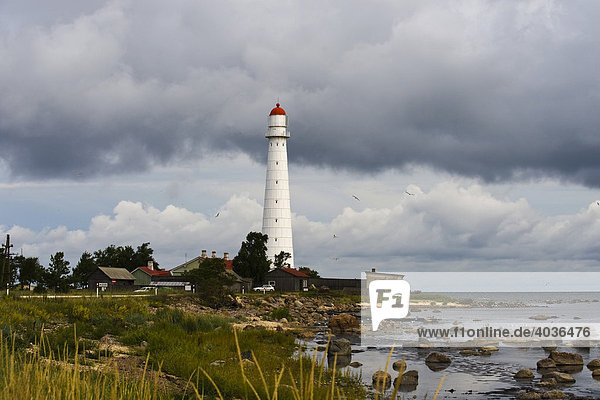 Takuna Lighthouse  Hiiumaa Island  Baltic Sea  Estonia  Baltic States  North-East Europe