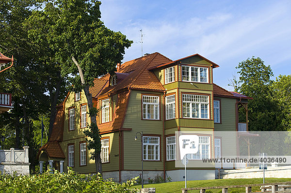 Hotel  Kuressaare  Saaremaa  Baltic Sea Island  Estonia  Baltic States  Northeast Europe