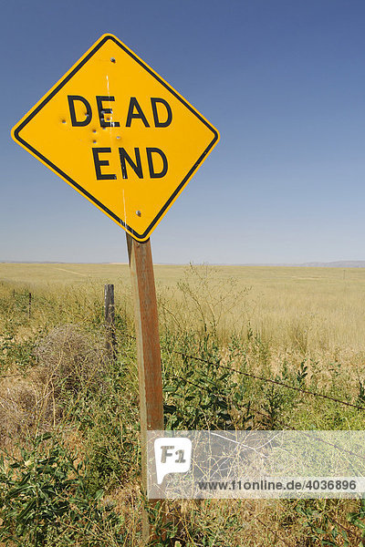 Dead end' sign