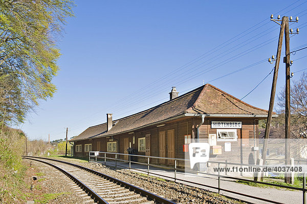 Alte Bahnstation  Hirtenberg  Triestingtal  Niederösterreich  Österreich  Europa