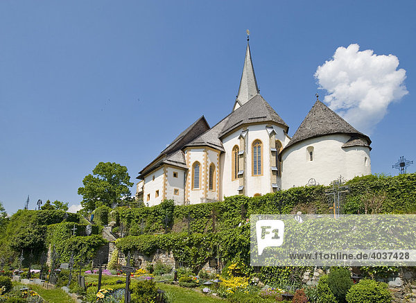 Wallfahrtskirche Heilige Primus und Felician  Maria Wörth  Wörthersee  Kärnten  Österreich  Europa