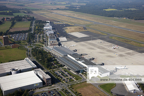 Flughafen Münster-Osnabrück  Nordrhein-Westfalen  Deutschland  Europa