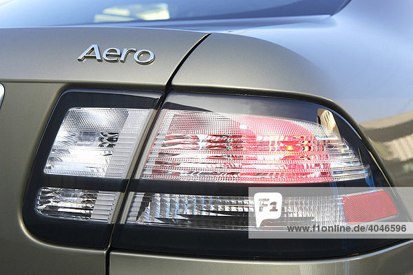 Rear light of a Saab Aero 93