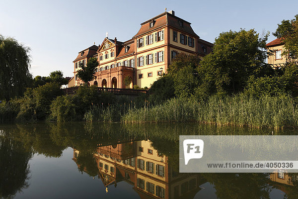 Kellereischloss Rotes Schloss Hammelburg Rhön Unterfranken Bayern Deutschland Europa