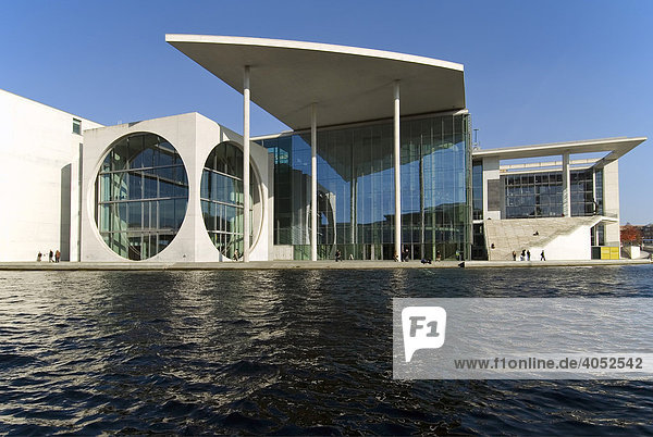 Marie-Elisabeth-Lueders-Haus building on the Spree River curve in the Berlin Government District  Mitte district  Berlin  Germany  Europe
