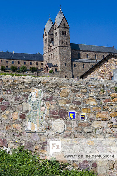 Abtei St. Hildegard  Rüdesheim  Rheinland-Pfalz  Deutschland  Europa