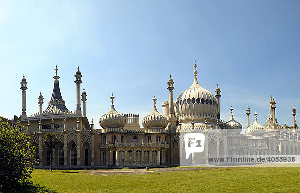 Royal Pavilion in Brighton  East Sussex  England  Großbritannien  Europa
