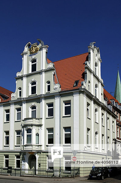 Barock Haus  Lübeck  Schleswig-Holstein  Deutschland  Europa