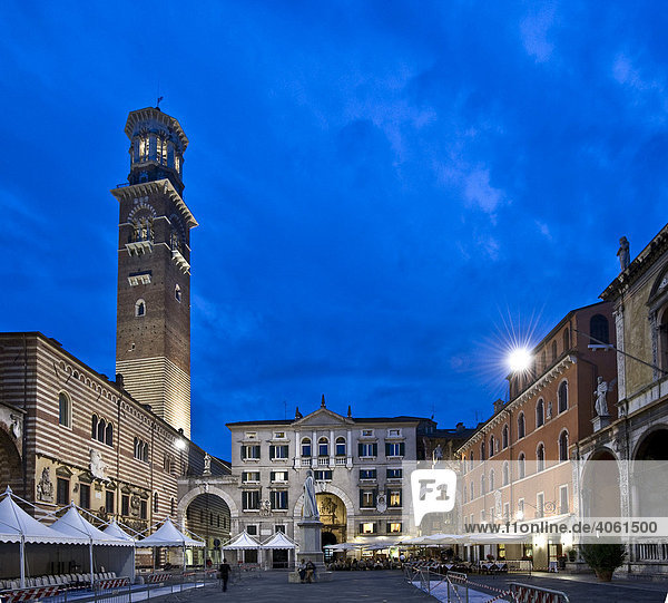 Piazza dei Signori  Altstadt von Verona  Italien  Europa