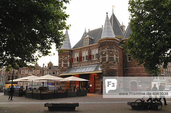 De Waag  Nieuwmarkt  Amsterdam  Niederlande  Europa