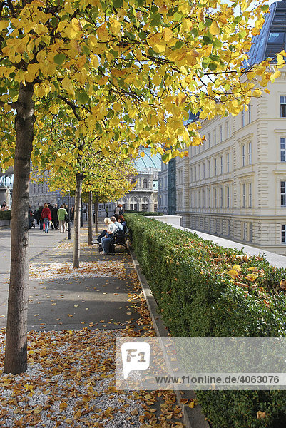 Augustinerbastei  Herbststimmung  Innere Stadt  Wien  Österreich  Europa