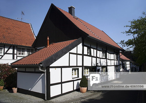 Altes Dorf Westerholt  Herten  Nordrhein-Westfalen  Deutschland  Europa