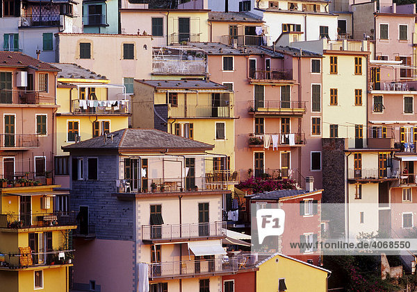 Houses in Maranola  Cinque Terre  Italy  Europe