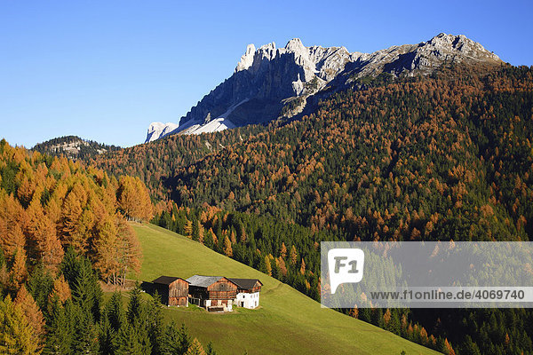 Würzjoch am Villnößtal  Südtirol  Italien  Europa