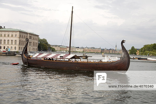 Vikingboot  Sightseeing  Stockholm  Schweden  Skandinavien  Europa