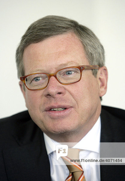 Wolfgang F. Driese  Vorstandsvorsitzender der DVB Bank AG  in Frankfurt am Main  Hessen  Deutschland  Europa