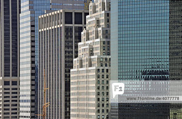Financial District  Manhattan  New York  USA