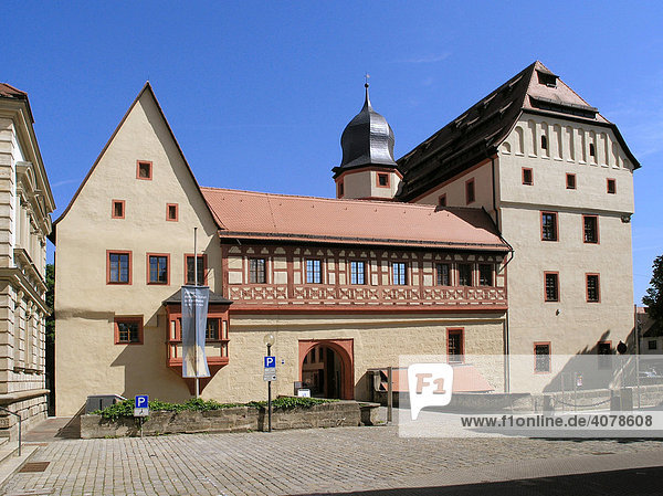 Museum Kaiserpfalz  Forchheim  Oberfranken  Bayern  Deutschland  Europa