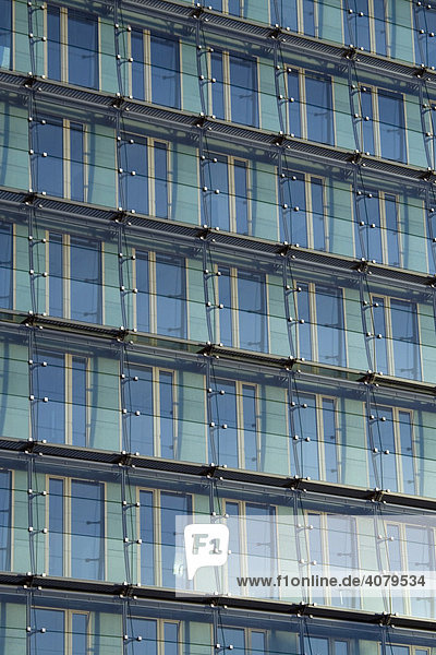 Bürofassade  Potsdamer Platz  Berlin  Deutschland  Europa