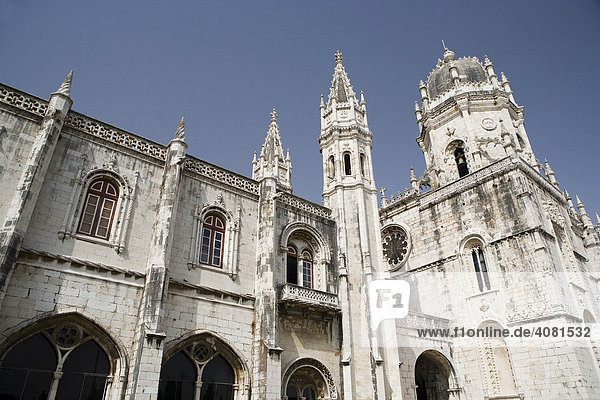 Das Hieronymuskloster in Lissabon  Portugal
