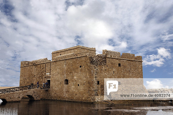 Fort im Hafen von Paphos  Zypern