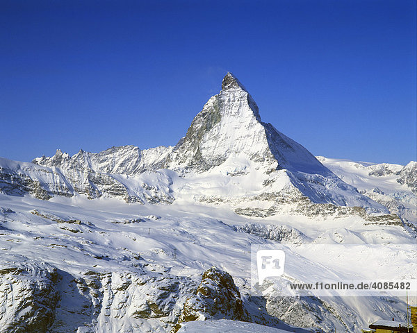 Matterhorn im Wallis Schweiz
