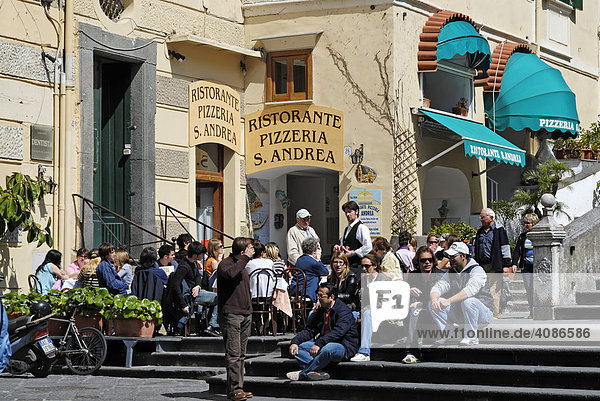 Amalfi Amalfiküste Campanien Italien Domplatz Piazza del Duomo
