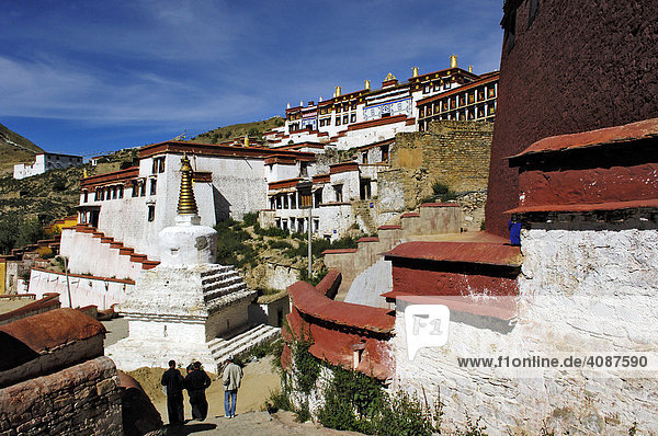 Kloster Ganden (4300m) bei Lhasa  Tibet