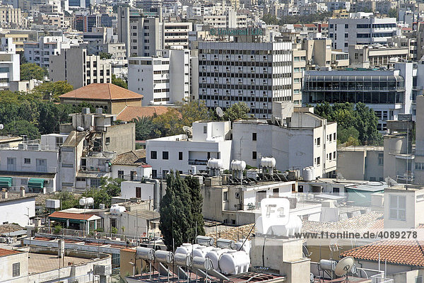 Roofs of Nicosia  Cyprus