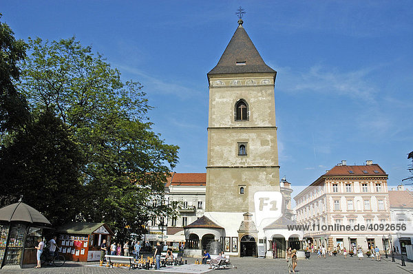 Urbanturm  Museum Wachsfiguren  Kosice  Kaschau  Slowakei  Slowakische Republik  Osteuropa