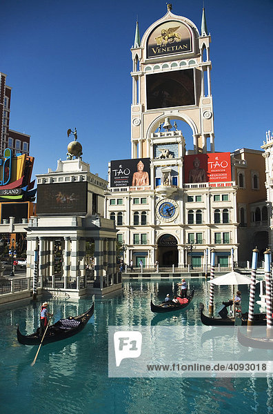Hotel The Venetian  Las Vegas  USA