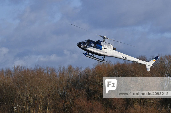 Notfallübungen eines Eurocopter AS 350