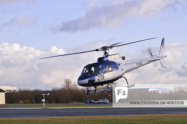 Start eines Eurocopter AS 350