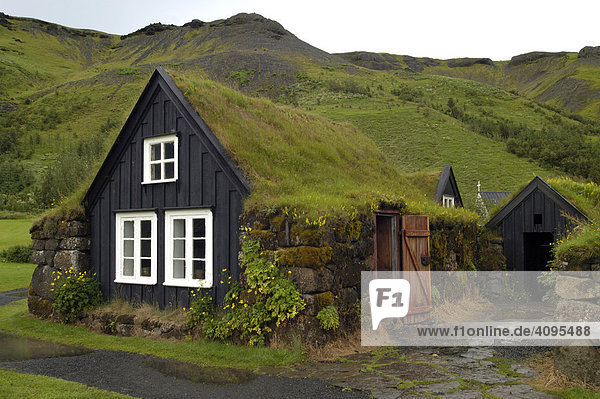 Freilichtmuseum in SkÛgar Südküste Island