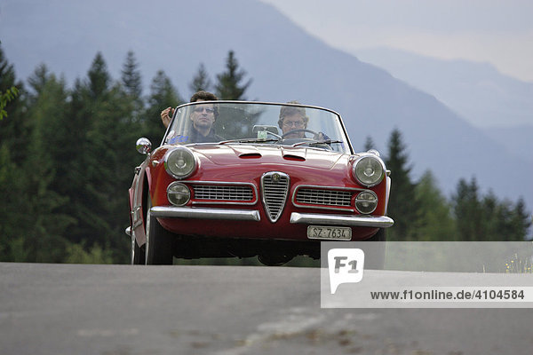 Alfa Romeo Spider Touring built 1960  oldtimer race Ennstal classic 2005  Styria  Austria