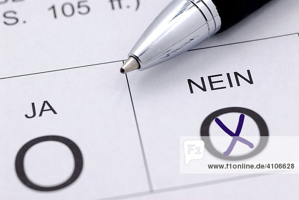 Volksentscheid Wahl