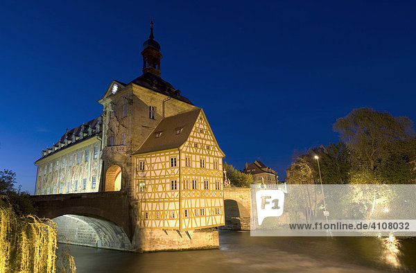Old town hall  Bamberg  Upper Franconia  Bavaria  Germany