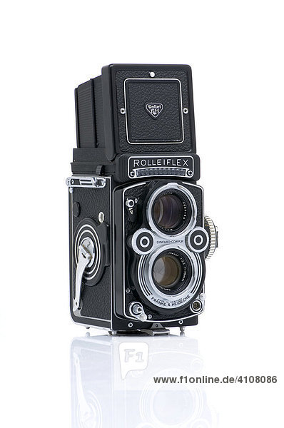Rolleiflex  twin lens medium format (MF) camera