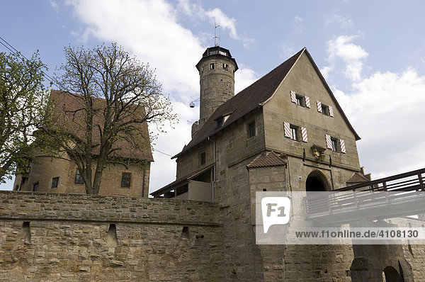 The mediaeval Altenburg Castle  Bamberg  Upper Franconia  Franconia  Bavaria  Germany  Europe