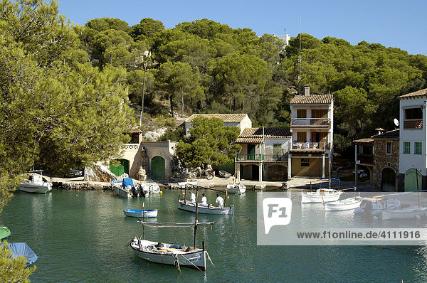 Naturhafen  Cala Figuera  Mallorca  Balearen  Spanien