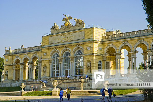 Gloriette  Schloss Schönbrunn  Wien  Österreich