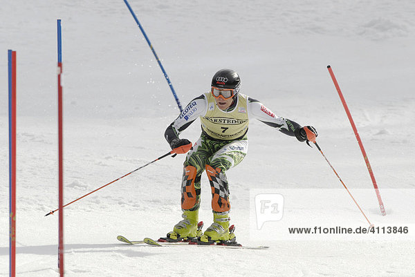 Kalle Palander  FIS Ski Weltcup Slalom der Herren Kandahar-Rennen Garmisch-Partenkirchen Bayern Deutschland