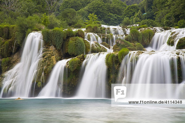 Nationalpark Krka Wasserfälle,  Dalmatien,  Kroatien