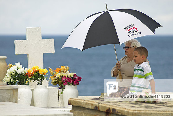Friedhof der Festung El Morro San Juan Puerto Rico