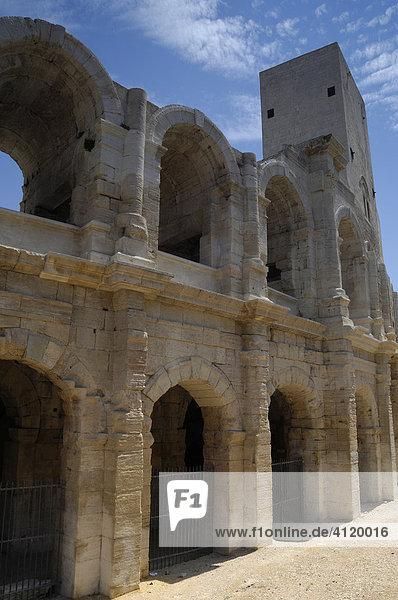 The Roman amphitheatre in Arles  France